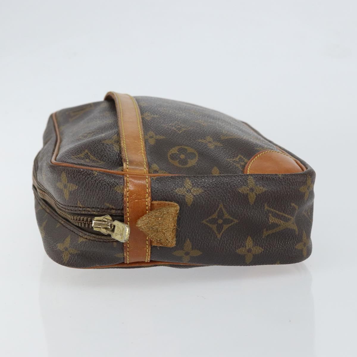 LOUIS VUITTON Monogram Compiegne 28 Clutch Bag M51845 LV Auth 152104