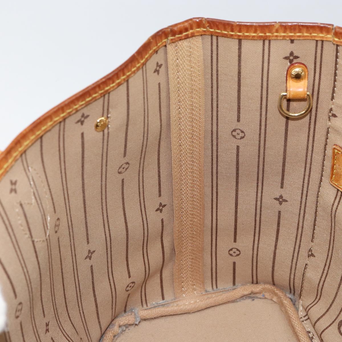 LOUIS VUITTON Monogram Neverfull PM Tote Bag M40155 LV Auth 152111