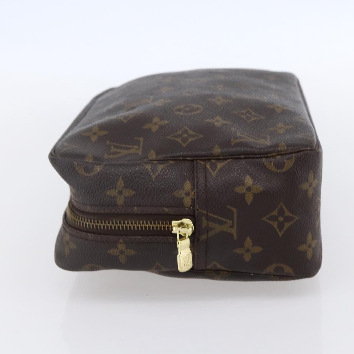LOUIS VUITTON Monogram Trousse Toilette 28 Clutch Bag M47522 LV Auth 152122