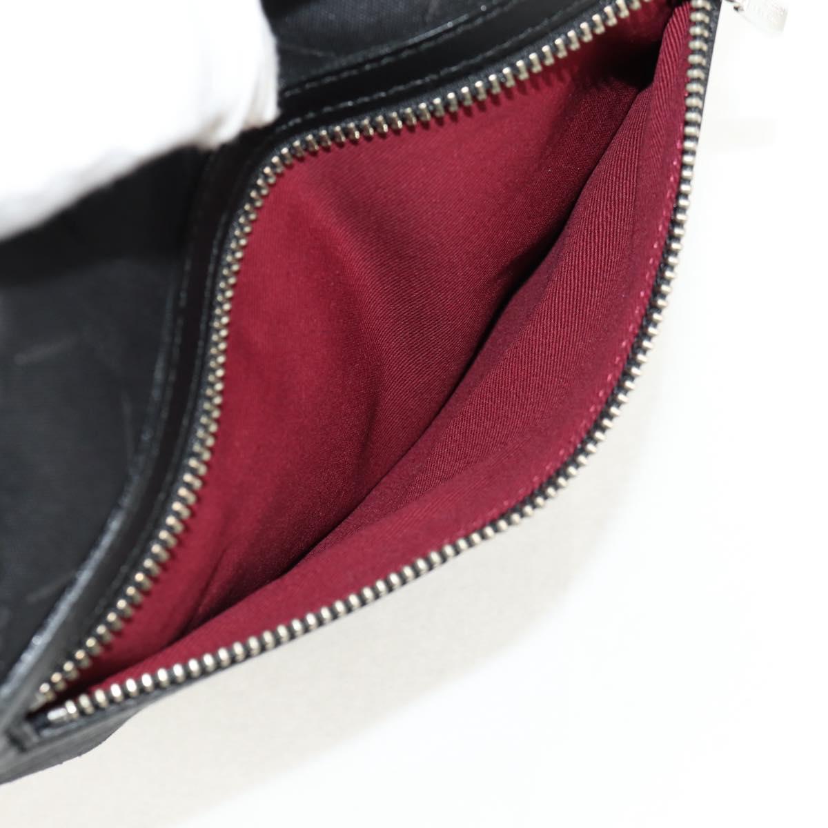 BURBERRY Black label Shoulder Bag Canvas Black Auth 152131