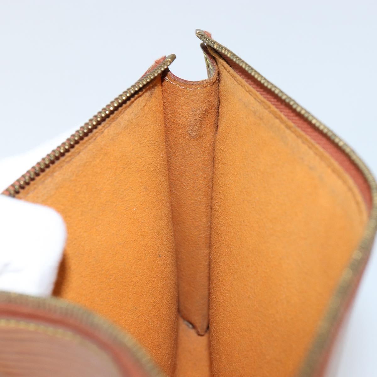 LOUIS VUITTON Epi Pochette Accessoires Accessory Pouch Brown M52953 Auth 152133