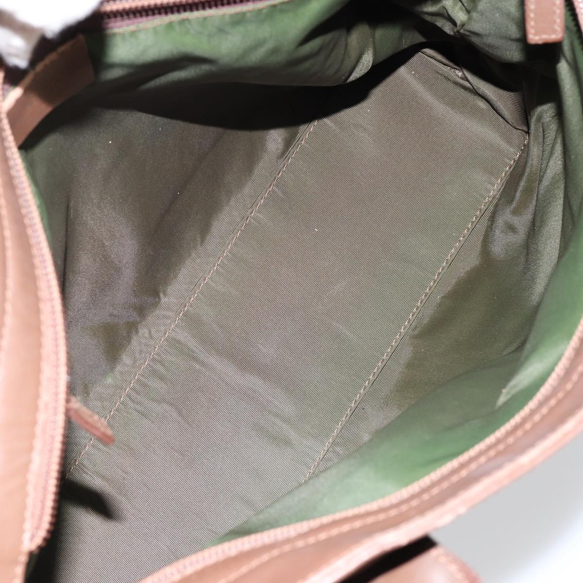 GUCCI GG Canvas Tote Bag Beige Silver 002 1119 Auth 152134