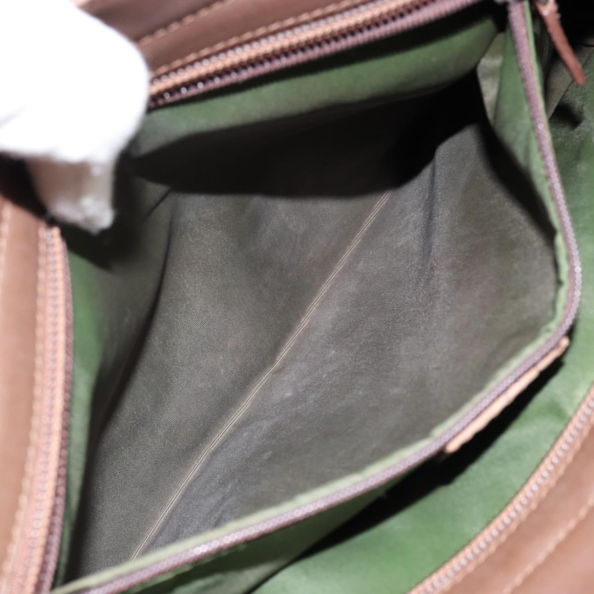 GUCCI GG Canvas Tote Bag Beige Silver 002 1119 Auth 152134