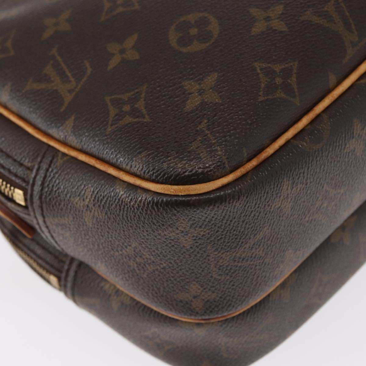 LOUIS VUITTON Monogram Reporter PM Shoulder Bag M45254 LV Auth 152136