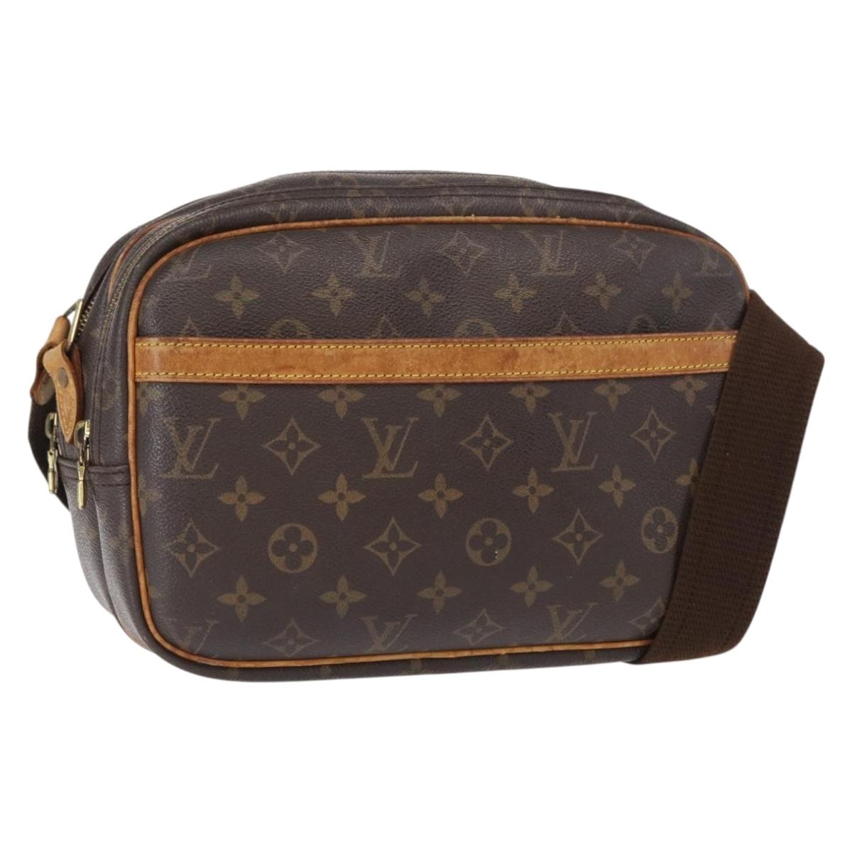 LOUIS VUITTON Monogram Reporter PM Shoulder Bag M45254 LV Auth 152136
