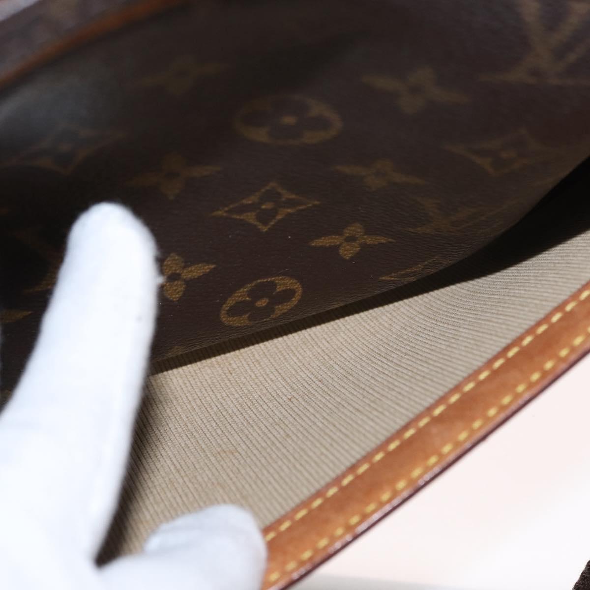 LOUIS VUITTON Monogram Reporter PM Shoulder Bag M45254 LV Auth 152136