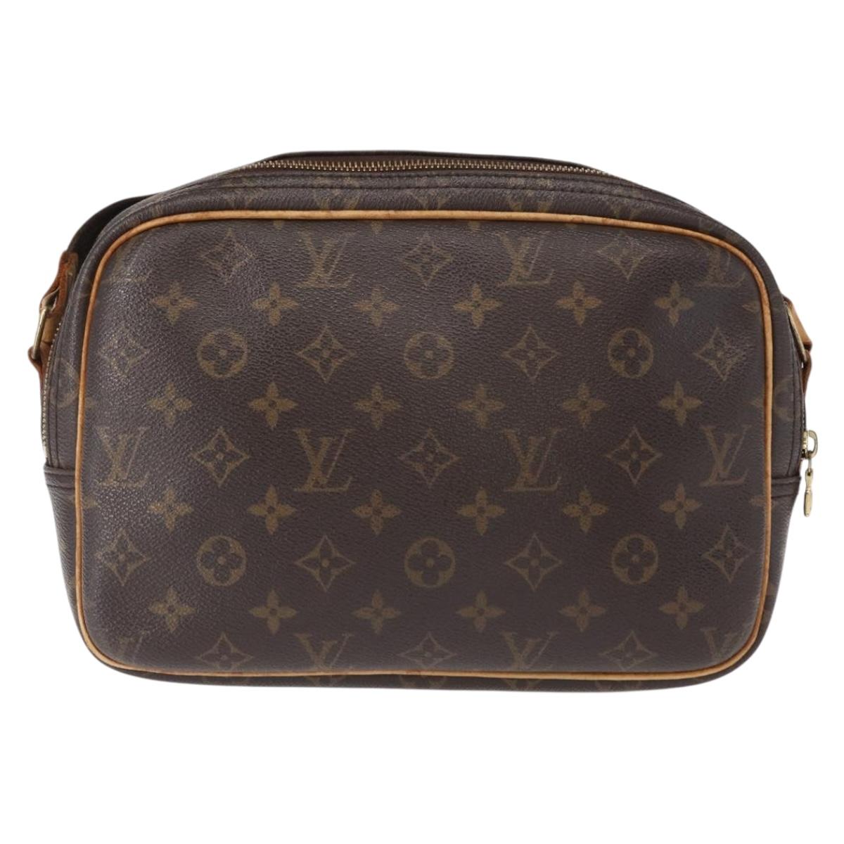 LOUIS VUITTON Monogram Reporter PM Shoulder Bag M45254 LV Auth 152136