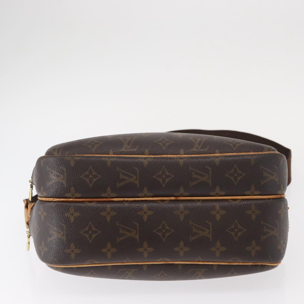 LOUIS VUITTON Monogram Reporter PM Shoulder Bag M45254 LV Auth 152136