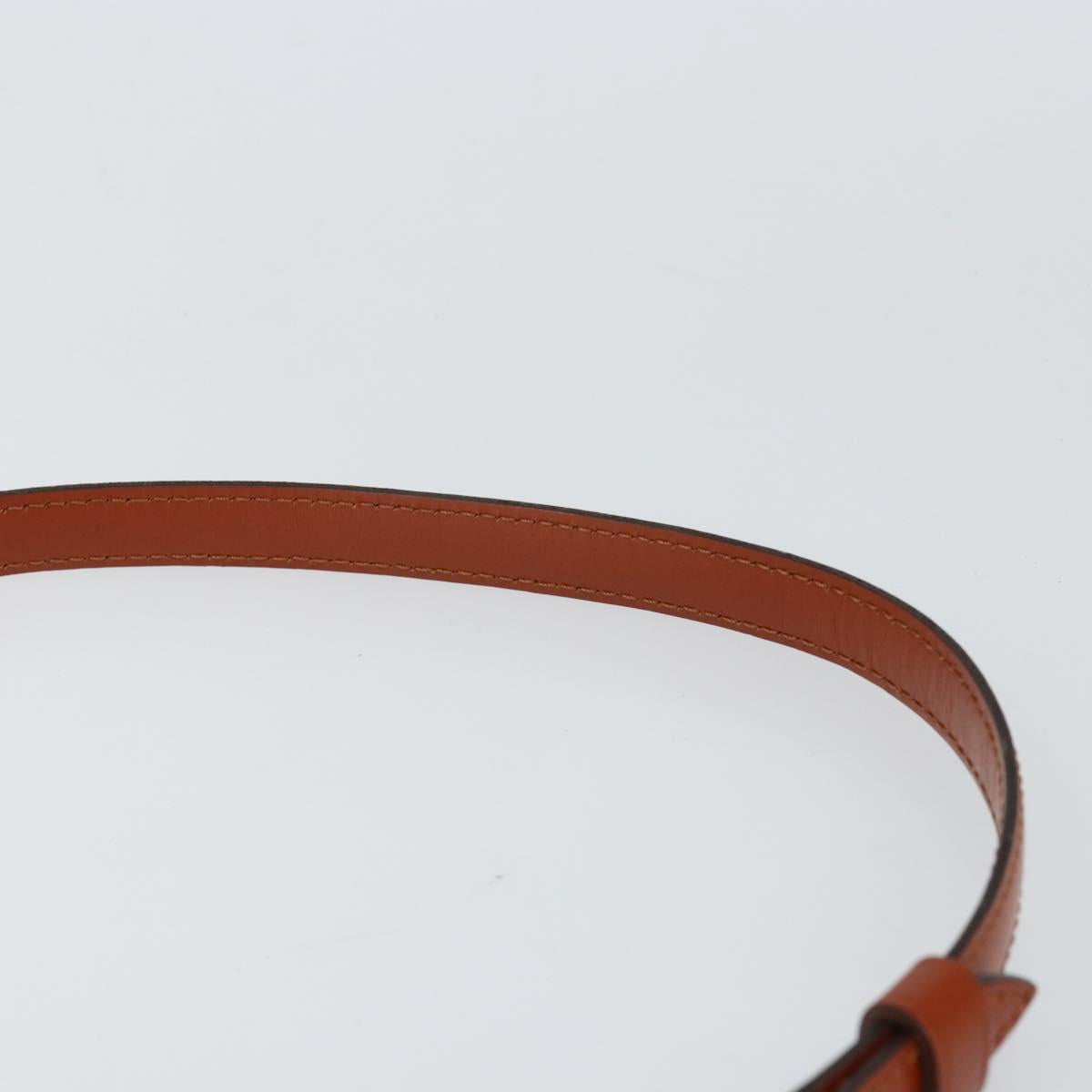 LOUIS VUITTON Epi Jeune Fille MM Shoulder Bag Brown M52153 LV Auth 152144