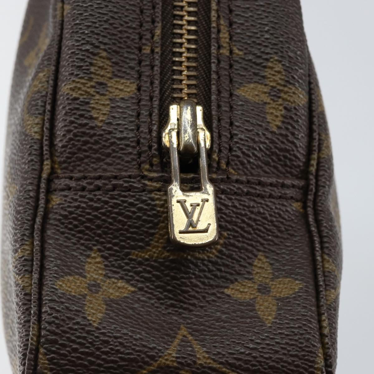 LOUIS VUITTON Monogram Trousse Toilette 23 Clutch Bag M47524 LV Auth 152150