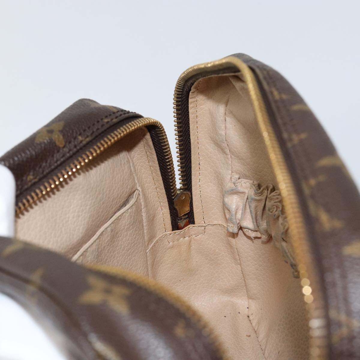 LOUIS VUITTON Monogram Trousse Toilette 23 Clutch Bag M47524 LV Auth 152150