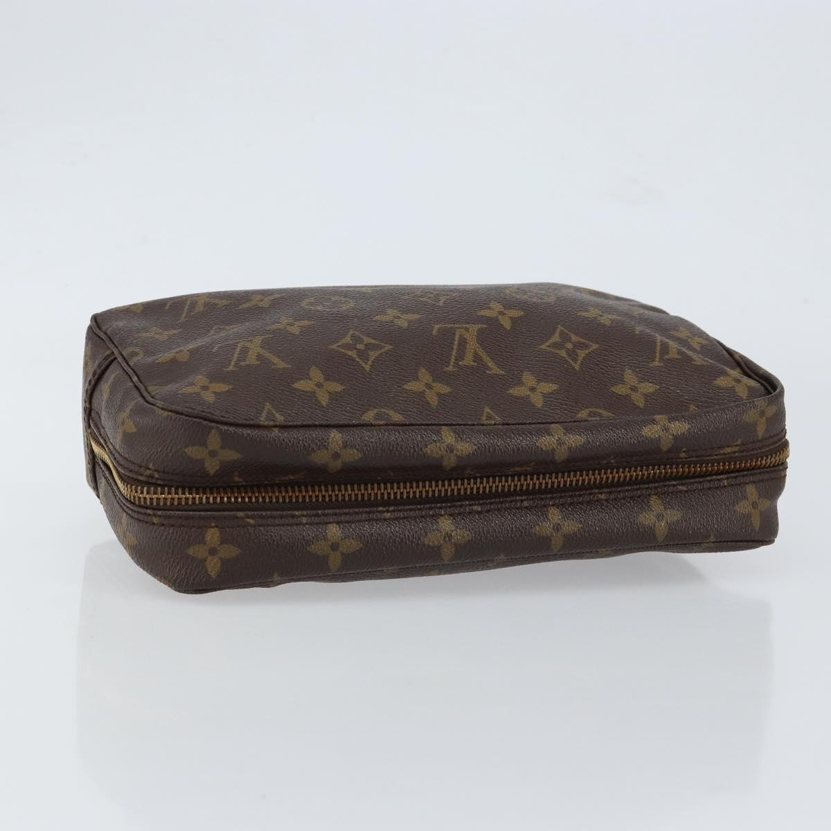 LOUIS VUITTON Monogram Trousse Toilette 23 Clutch Bag M47524 LV Auth 152150