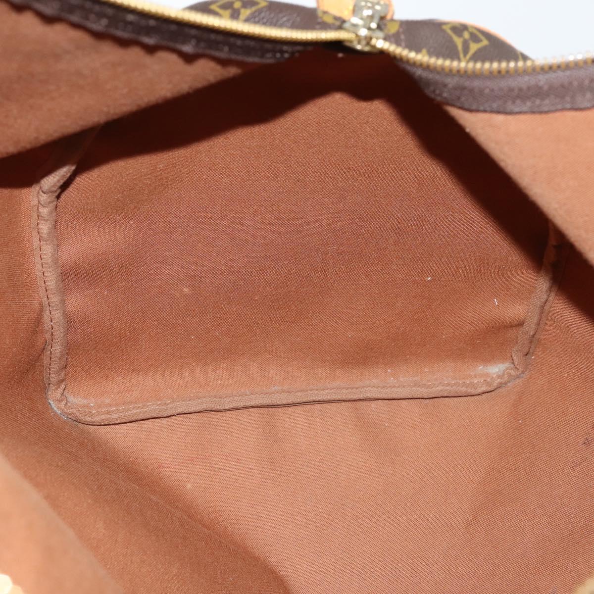 LOUIS VUITTON Monogram Keepall 55 Boston Bag M41424 LV Auth 152151