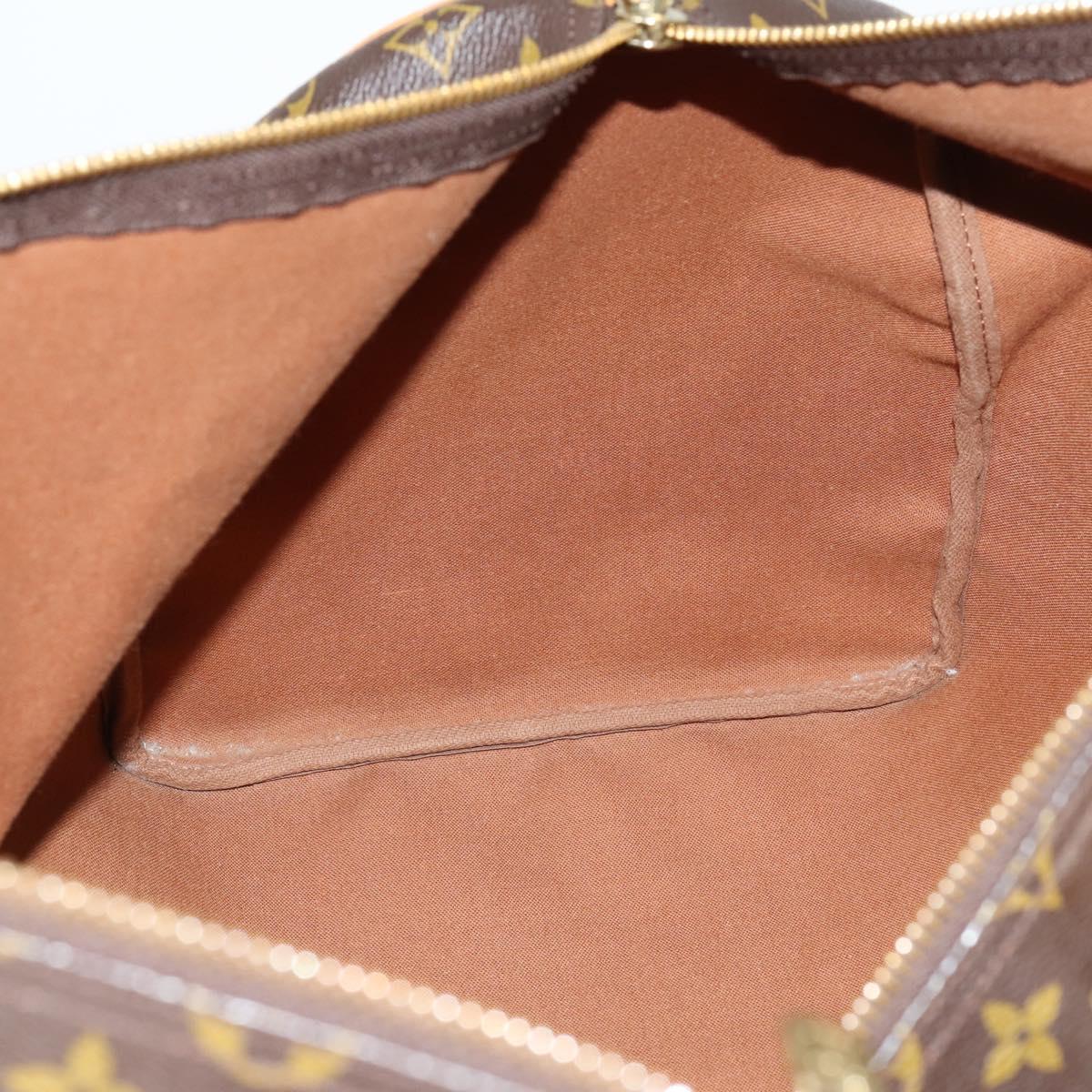 LOUIS VUITTON Monogram Keepall 55 Boston Bag M41424 LV Auth 152151