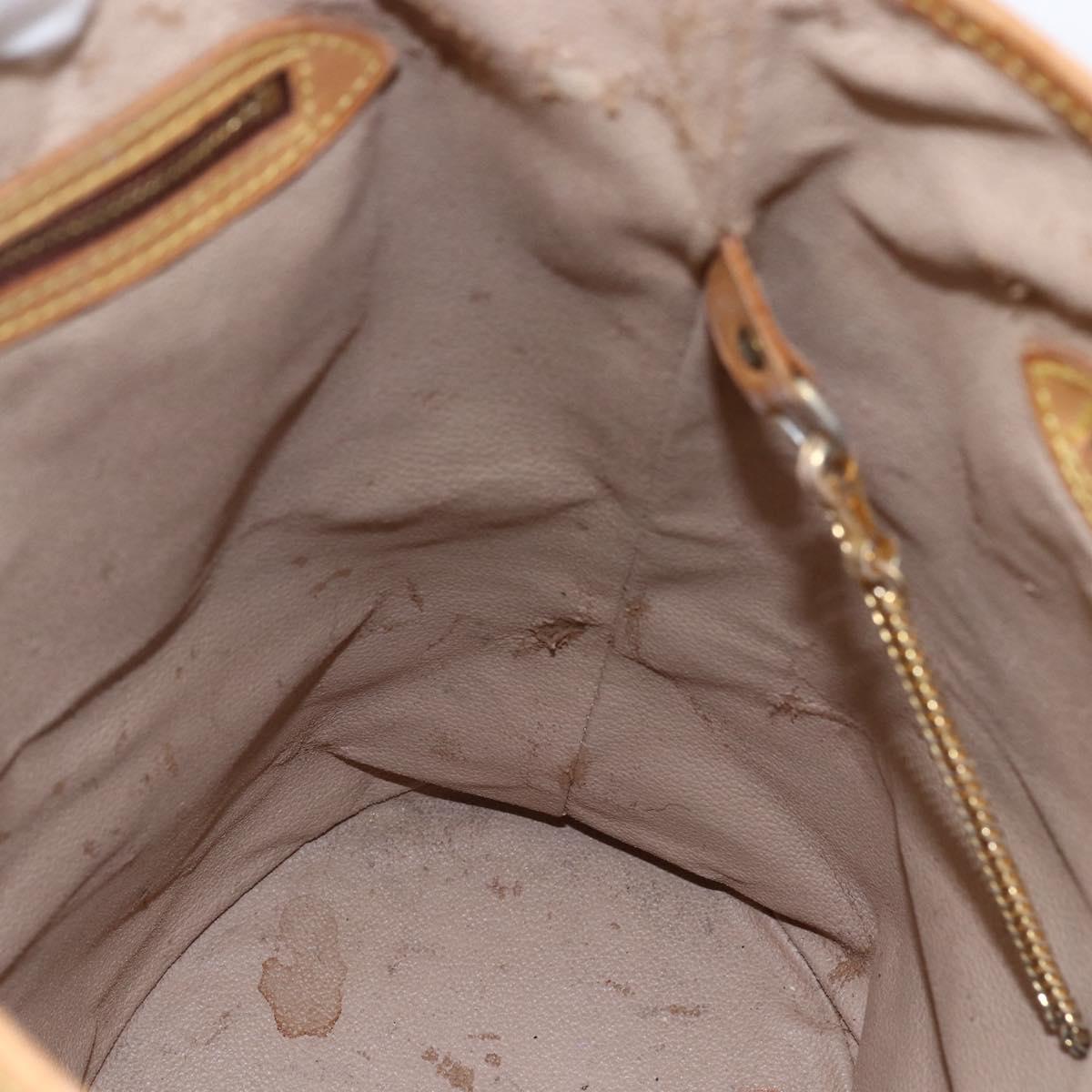 LOUIS VUITTON Monogram Bucket GM Shoulder Bag M42236 LV Auth 152158