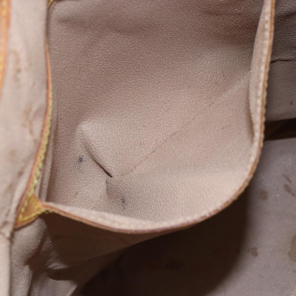 LOUIS VUITTON Monogram Bucket GM Shoulder Bag M42236 LV Auth 152158