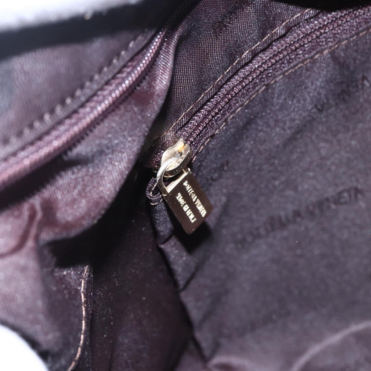 BOTTEGA VENETA Shoulder Bag Canvas Beige Auth 152172