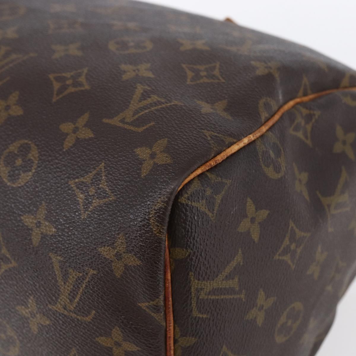 LOUIS VUITTON Monogram Speedy 30 Hand Bag M41526 LV Auth 152174