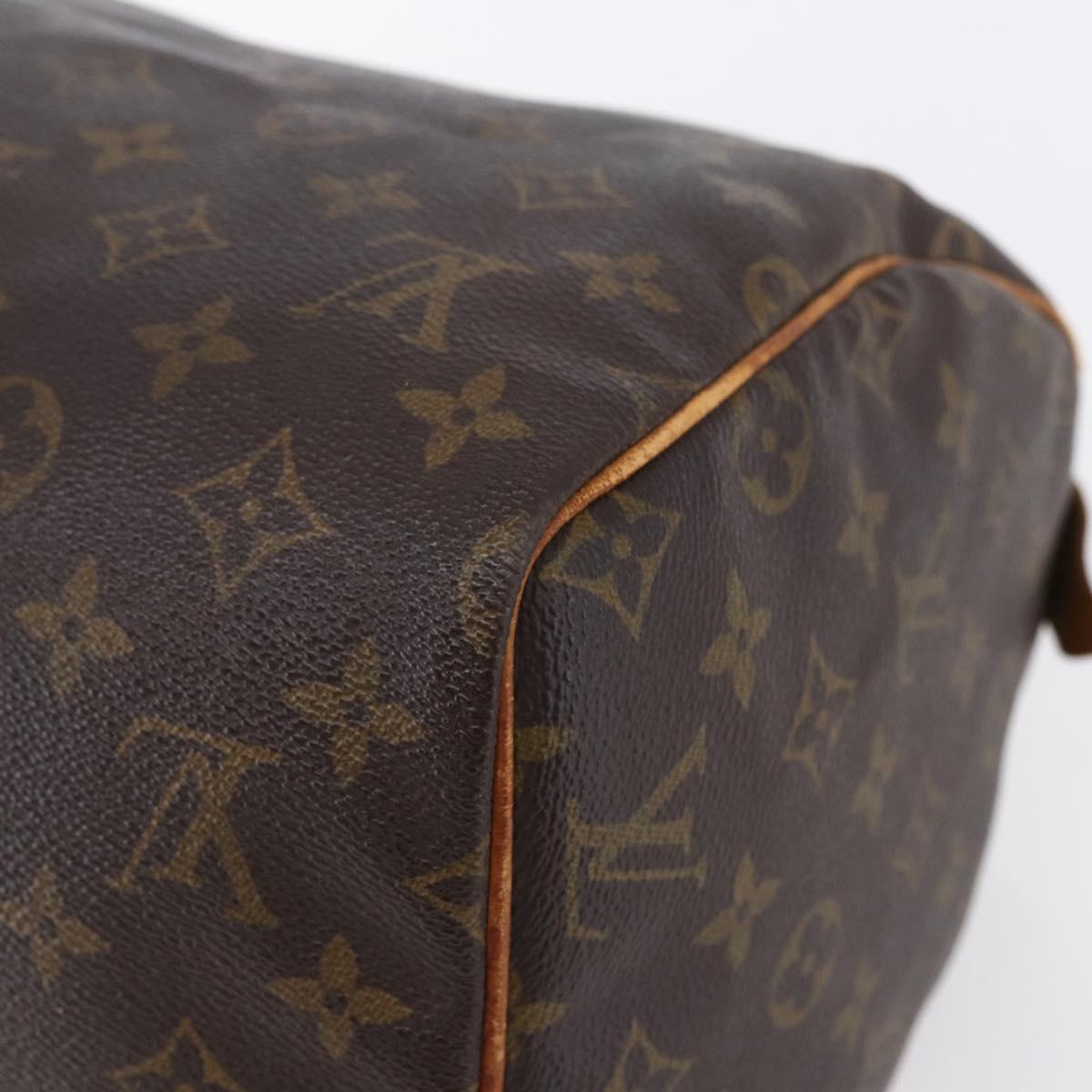 LOUIS VUITTON Monogram Speedy 30 Hand Bag M41526 LV Auth 152174