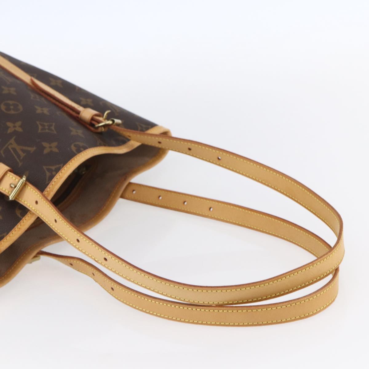 LOUIS VUITTON Monogram Bucket GM Shoulder Bag M42236 LV Auth 152177