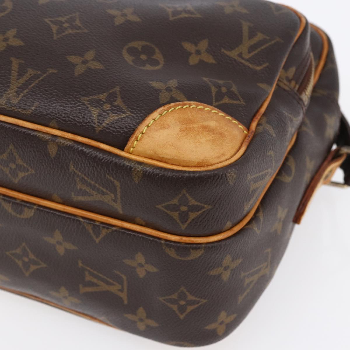 LOUIS VUITTON Monogram Nile Shoulder Bag M45244 LV Auth 152182