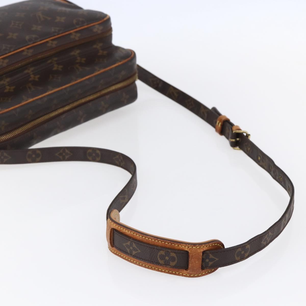 LOUIS VUITTON Monogram Nile Shoulder Bag M45244 LV Auth 152182