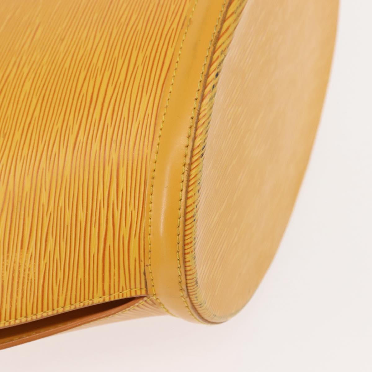 LOUIS VUITTON Epi Saint Jacques Shopping Shoulder Bag Yellow M52269 Auth 152184