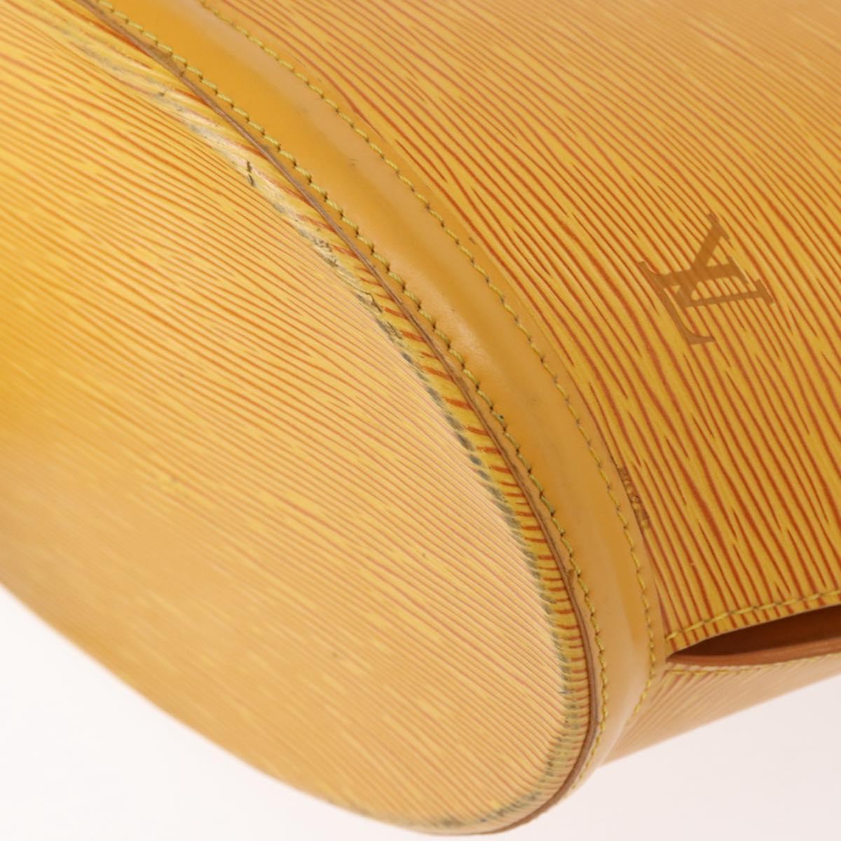 LOUIS VUITTON Epi Saint Jacques Shopping Shoulder Bag Yellow M52269 Auth 152184