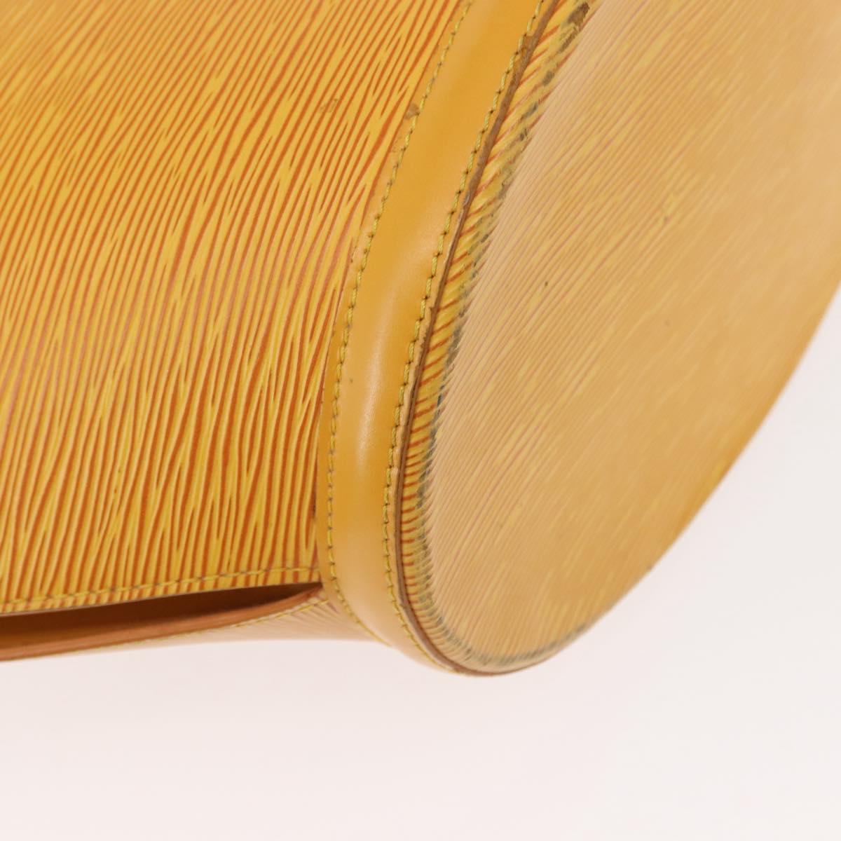 LOUIS VUITTON Epi Saint Jacques Shopping Shoulder Bag Yellow M52269 Auth 152184