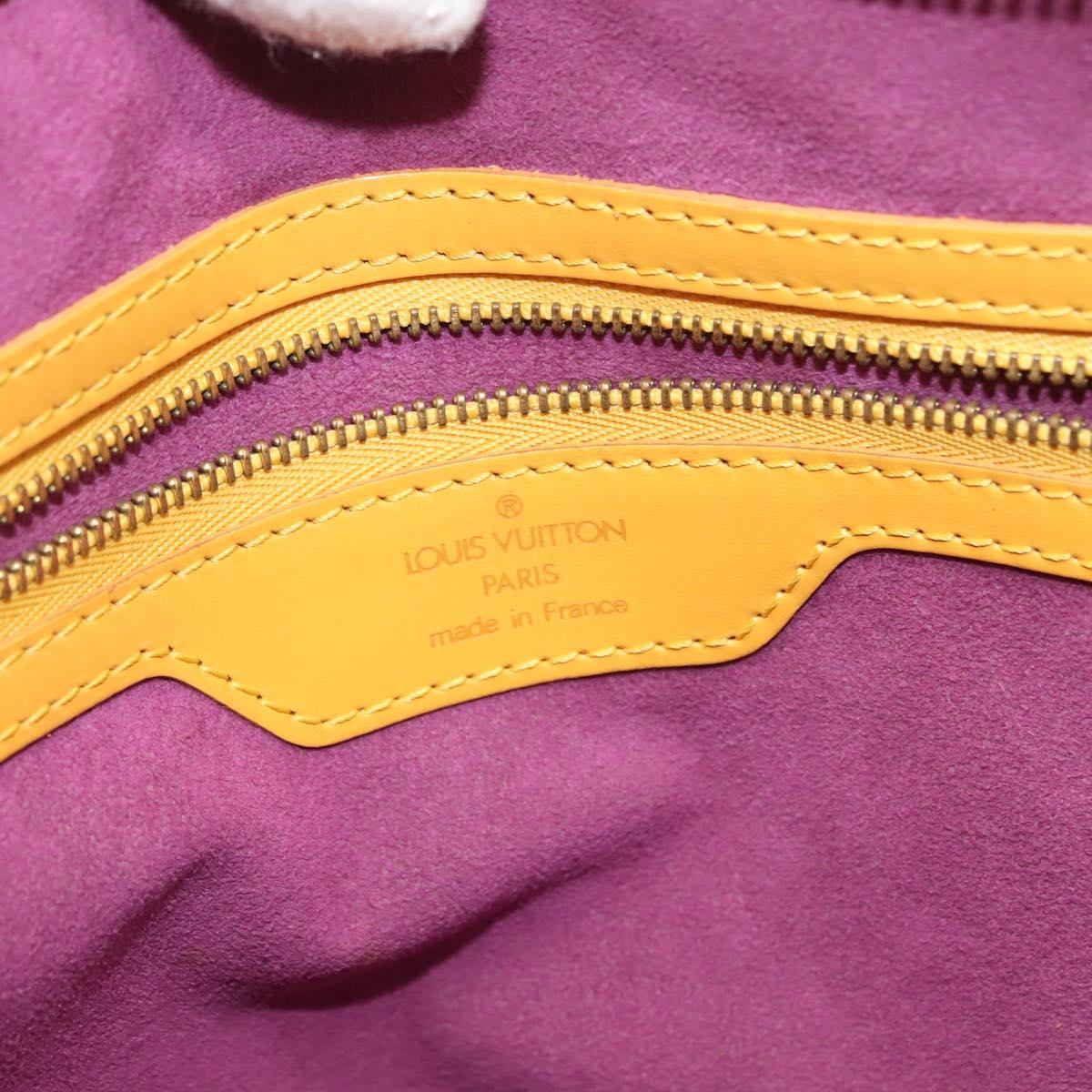 LOUIS VUITTON Epi Saint Jacques Shopping Shoulder Bag Yellow M52269 Auth 152184