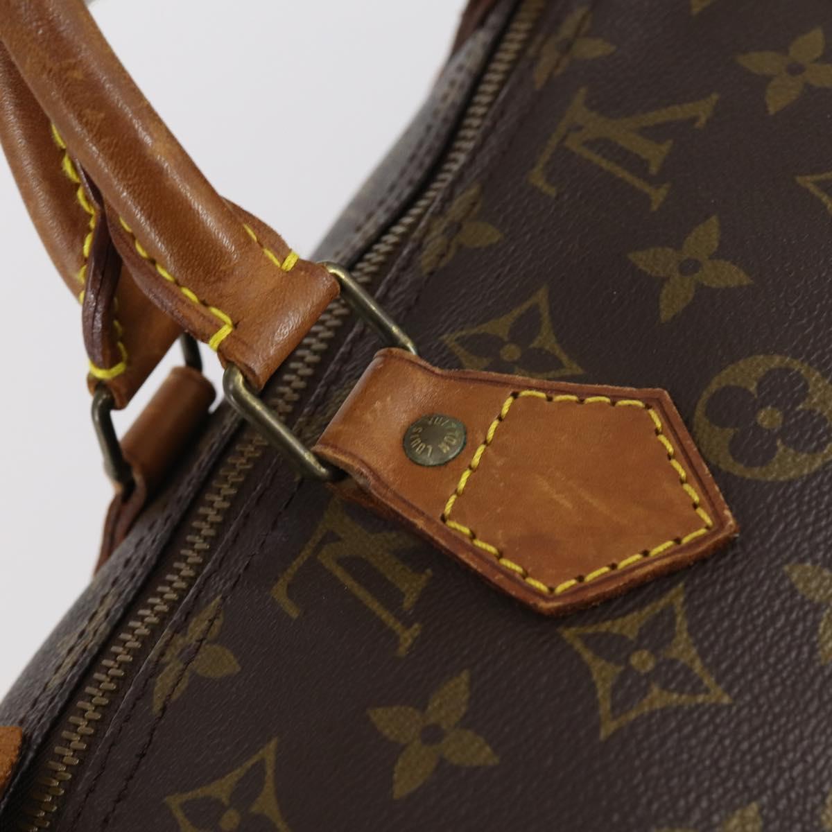 LOUIS VUITTON Monogram Speedy 40 Hand Bag M41522 LV Auth 152201