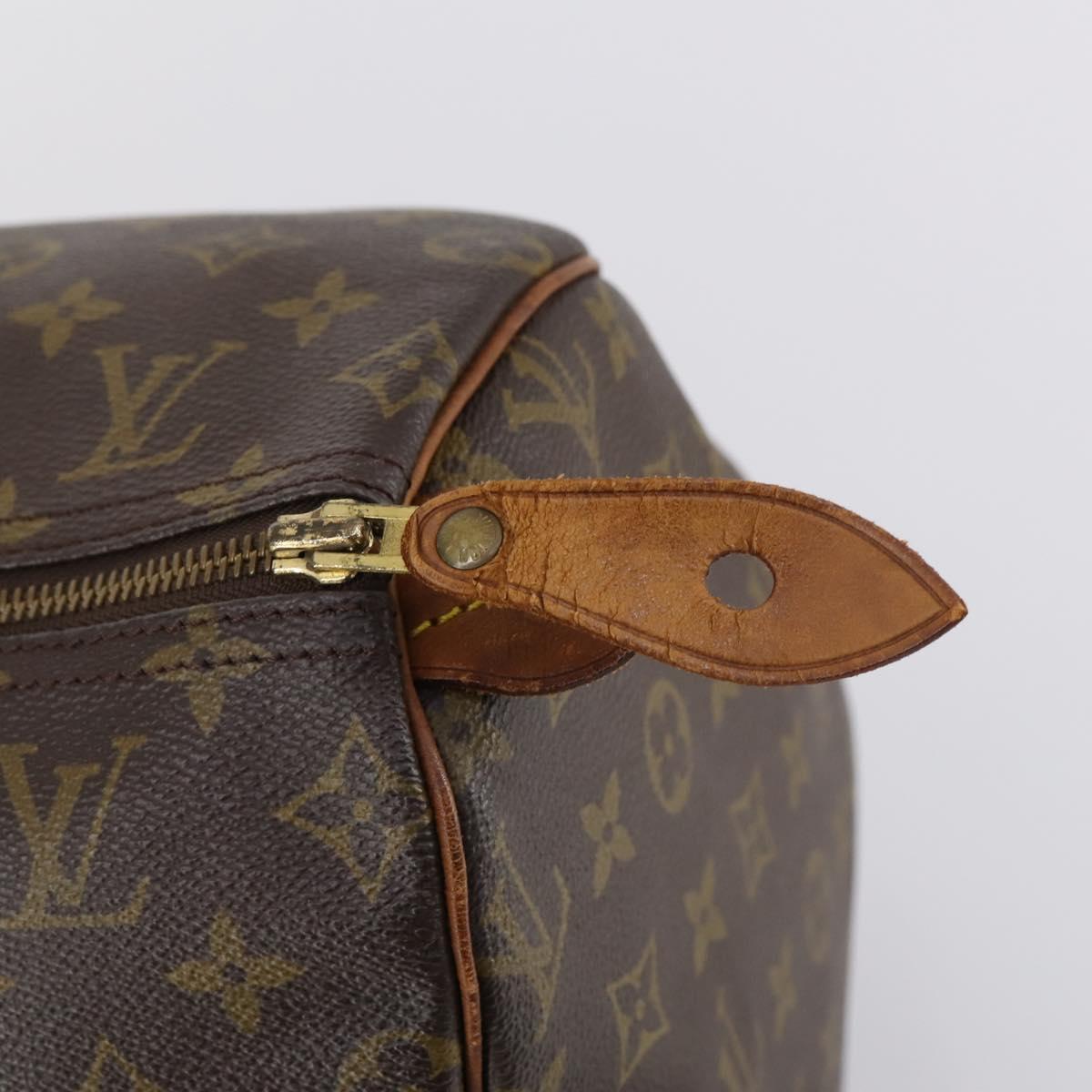 LOUIS VUITTON Monogram Speedy 40 Hand Bag M41522 LV Auth 152201