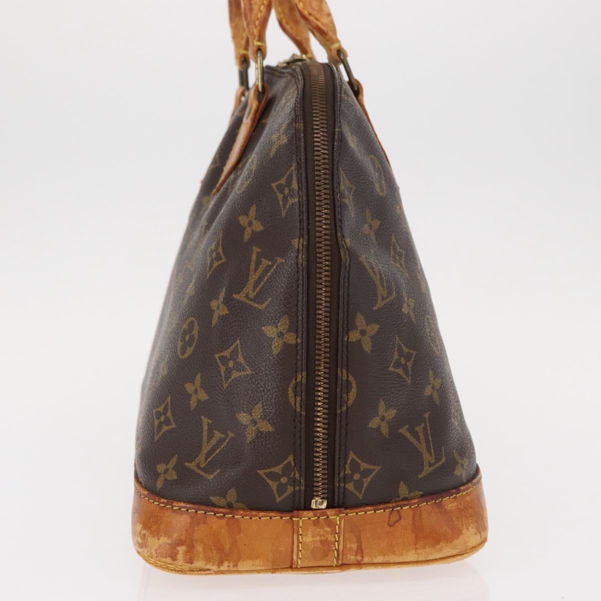 LOUIS VUITTON Monogram Alma Hand Bag M51130 LV Auth 152203