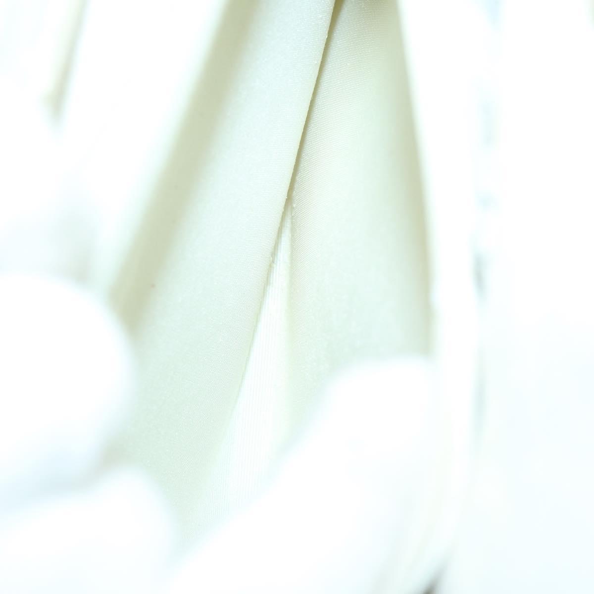 GUCCI Hand Bag Leather 2way White 000 2058 0307 5 Auth 152204