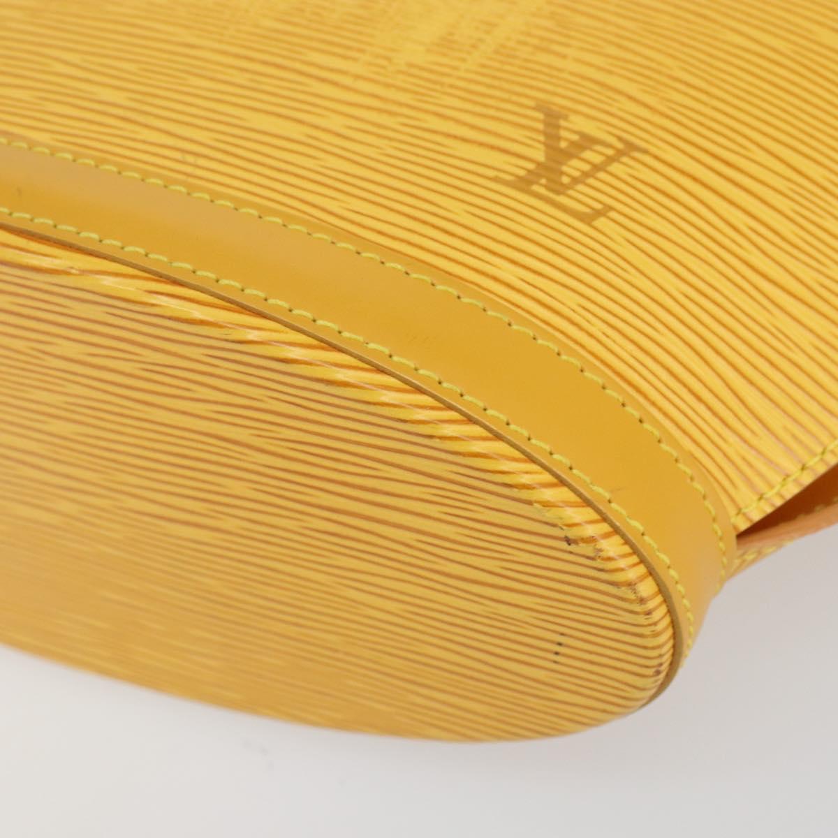 LOUIS VUITTON Epi Saint Jacques Poignees Long Bag Yellow M52339 LV Auth 152206