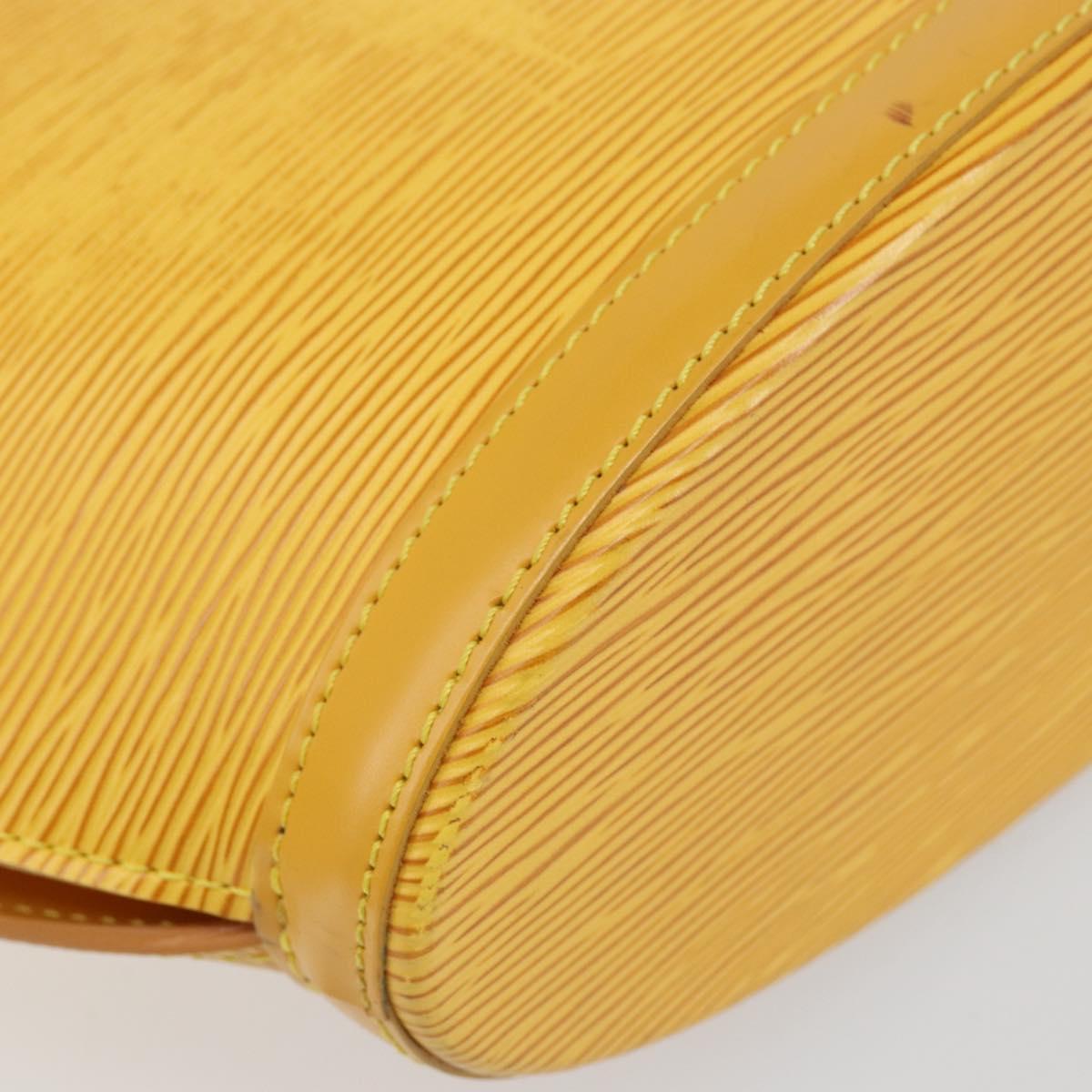 LOUIS VUITTON Epi Saint Jacques Poignees Long Bag Yellow M52339 LV Auth 152206
