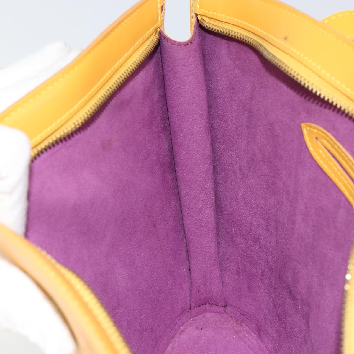 LOUIS VUITTON Epi Saint Jacques Poignees Long Bag Yellow M52339 LV Auth 152206