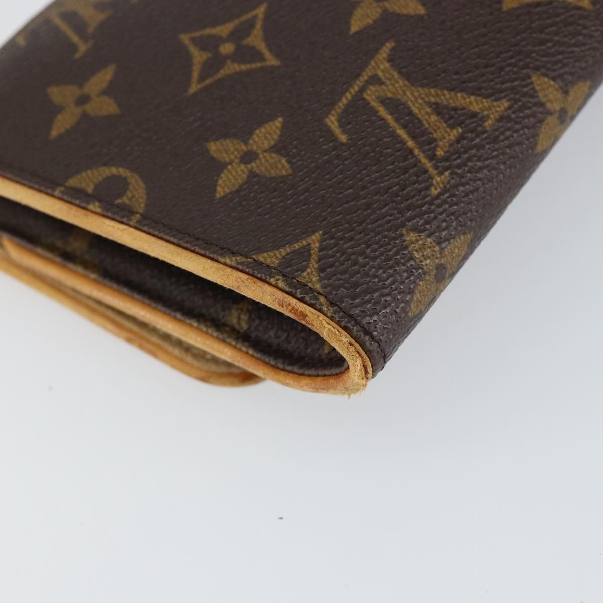 LOUIS VUITTON Monogram Pochette Twin GM Shoulder Bag M51852 LV Auth 152210