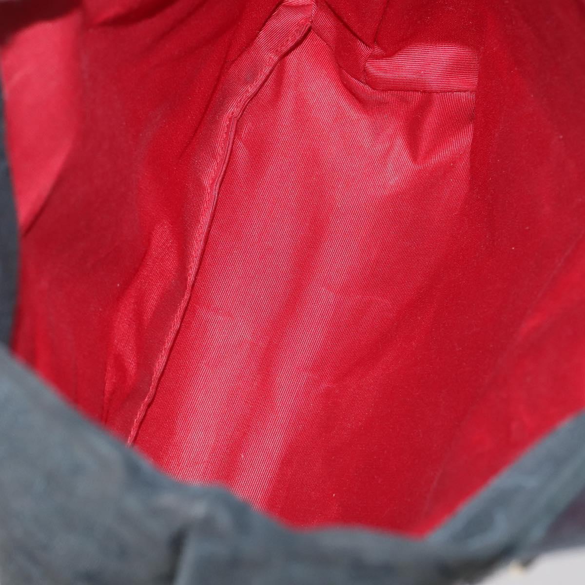 BVLGARI Burberry Nova Check Tote Bag Nylon Canvas 2 Set Black Beige Auth 152213