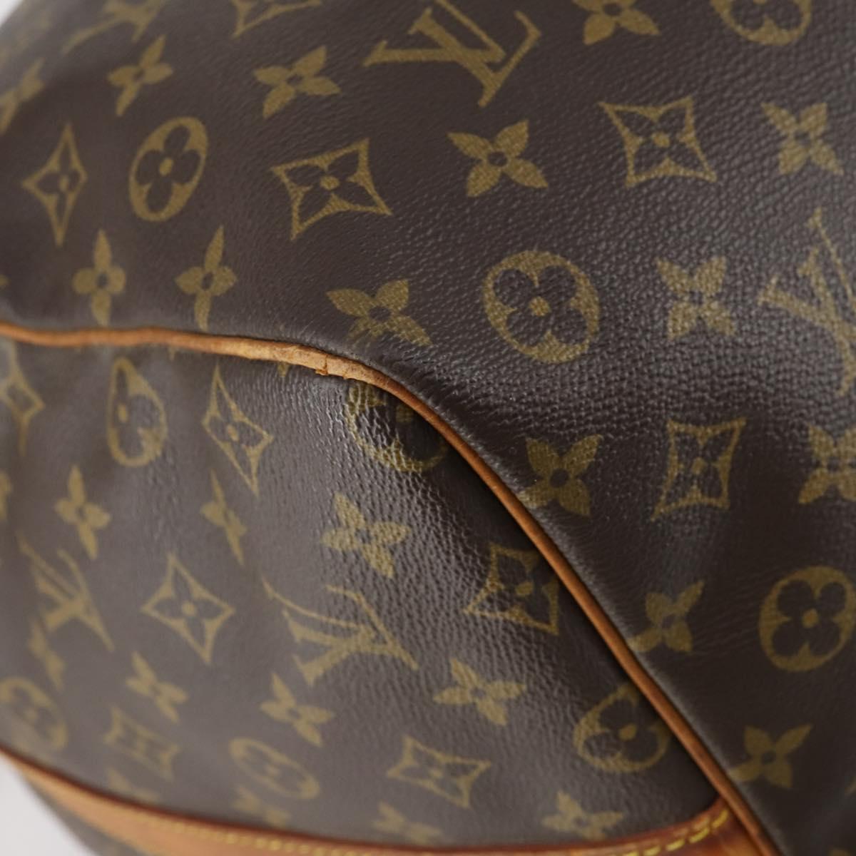 LOUIS VUITTON Monogram Keepall Bandouliere 60 Boston Bag M41412 LV Auth 152215