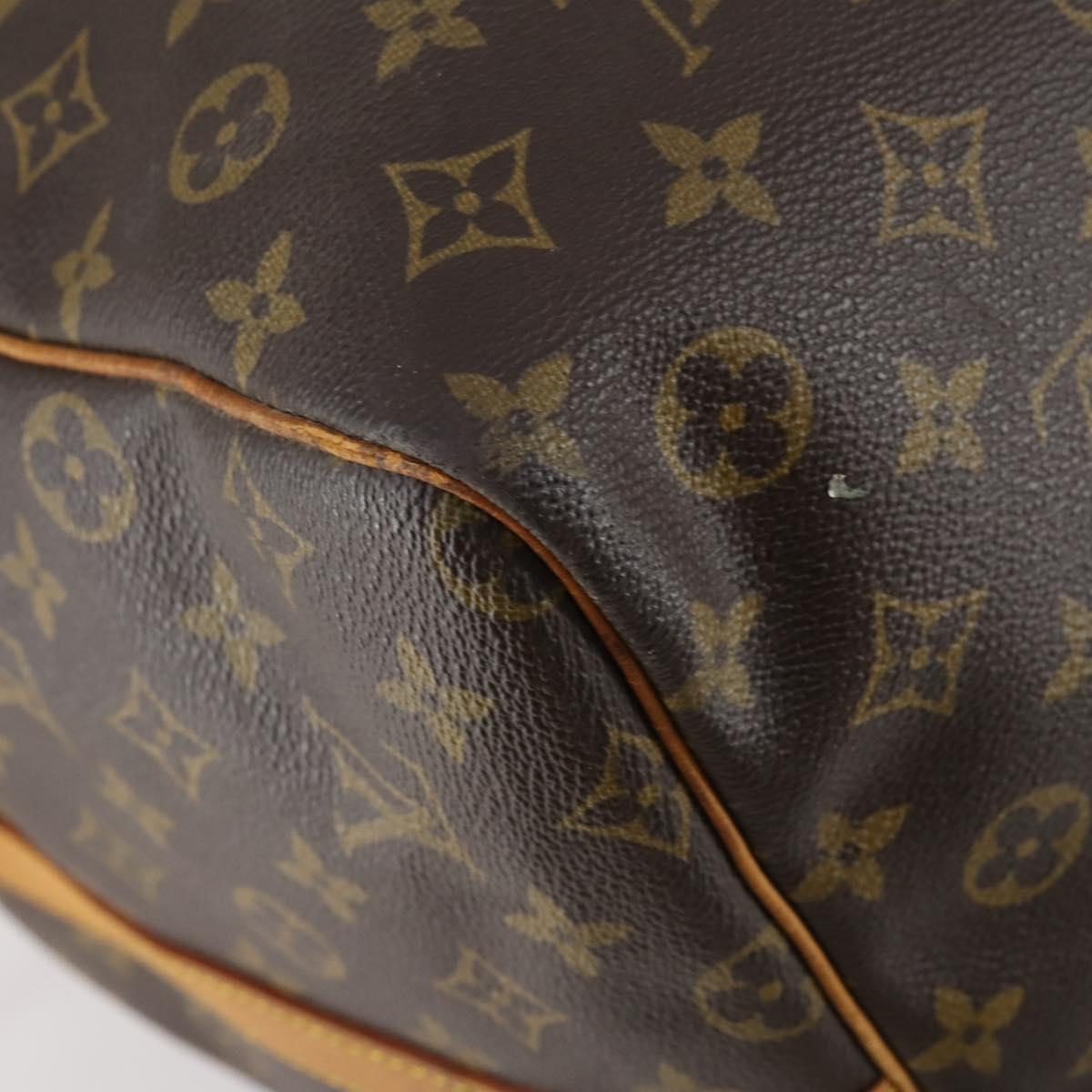 LOUIS VUITTON Monogram Keepall Bandouliere 60 Boston Bag M41412 LV Auth 152215