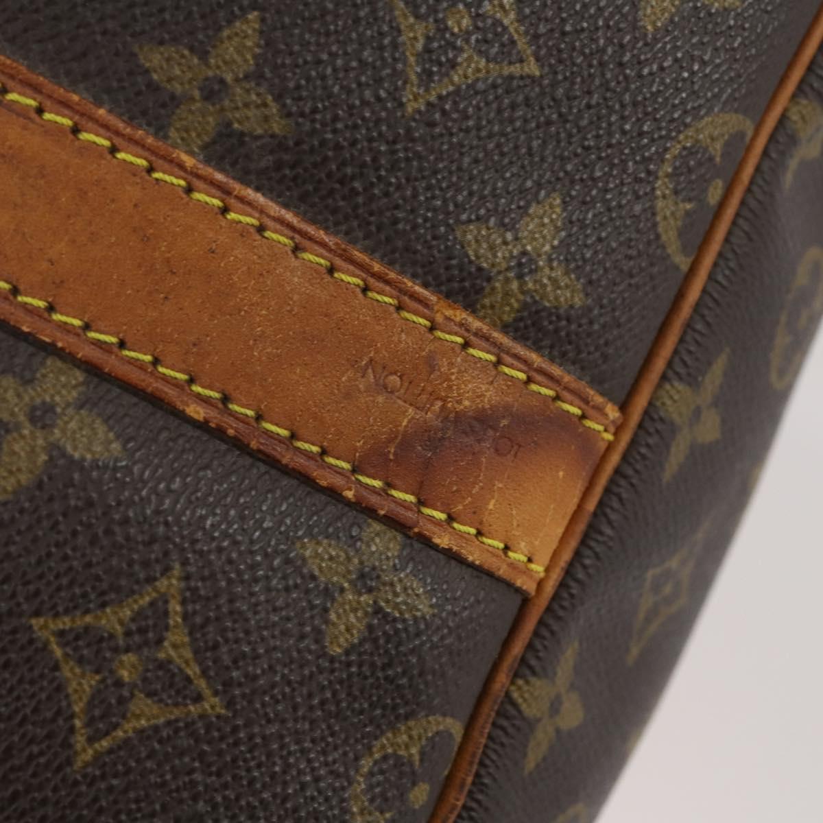 LOUIS VUITTON Monogram Keepall Bandouliere 60 Boston Bag M41412 LV Auth 152215