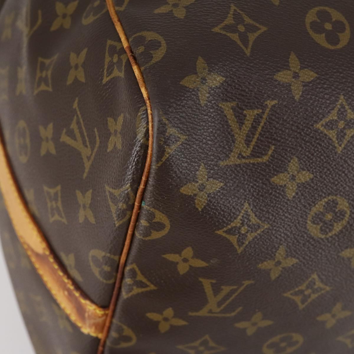 LOUIS VUITTON Monogram Keepall Bandouliere 55 Boston Bag M41414 LV Auth 152216
