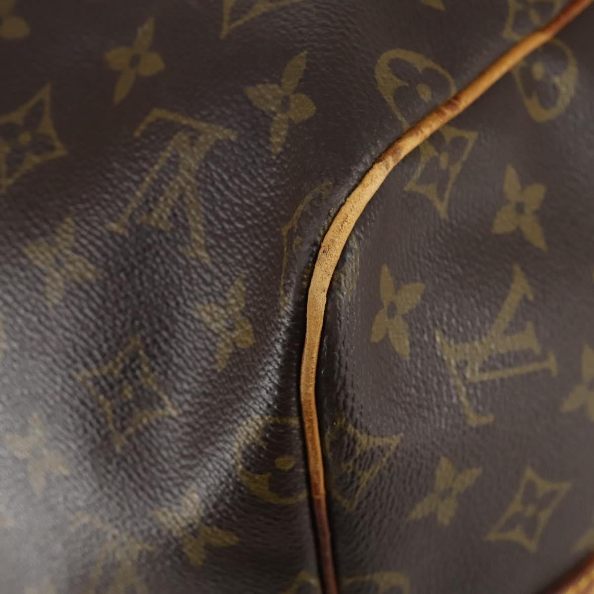 LOUIS VUITTON Monogram Keepall Bandouliere 55 Boston Bag M41414 LV Auth 152216