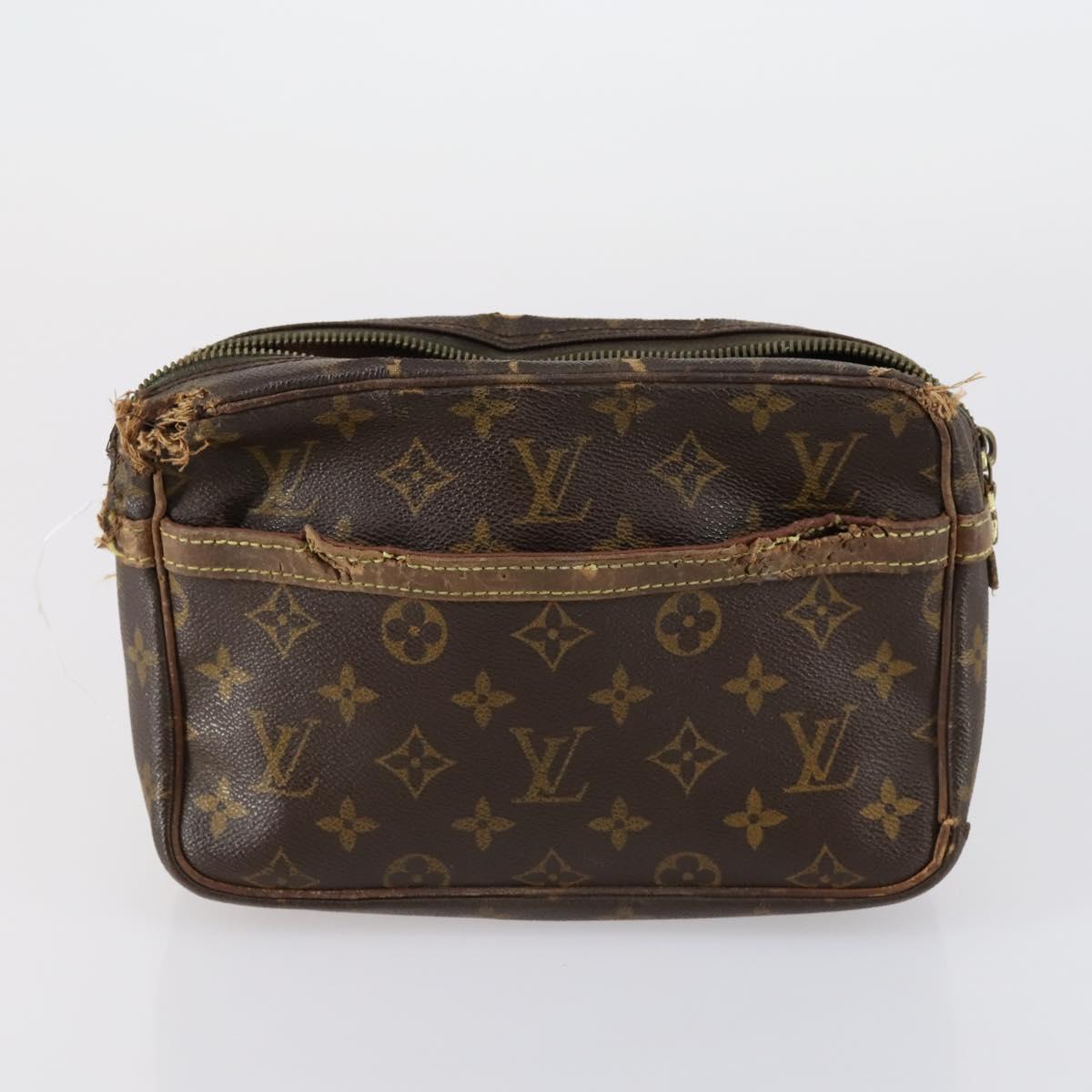 LOUIS VUITTON Monogram Clutch Bag 4 Set LV Auth 152221