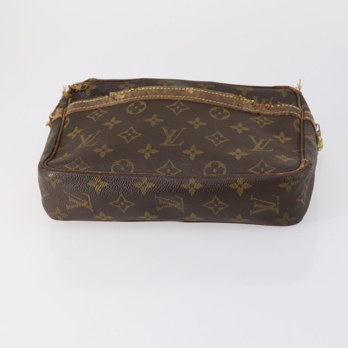 LOUIS VUITTON Monogram Clutch Bag 4 Set LV Auth 152221
