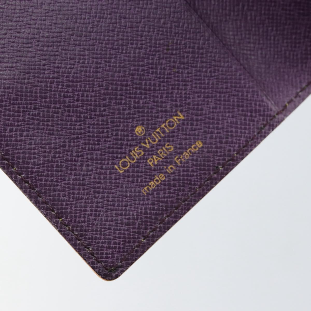 LOUIS VUITTON Epi Agenda Mini Day Planner Cover Yellow R20059 Auth 152242