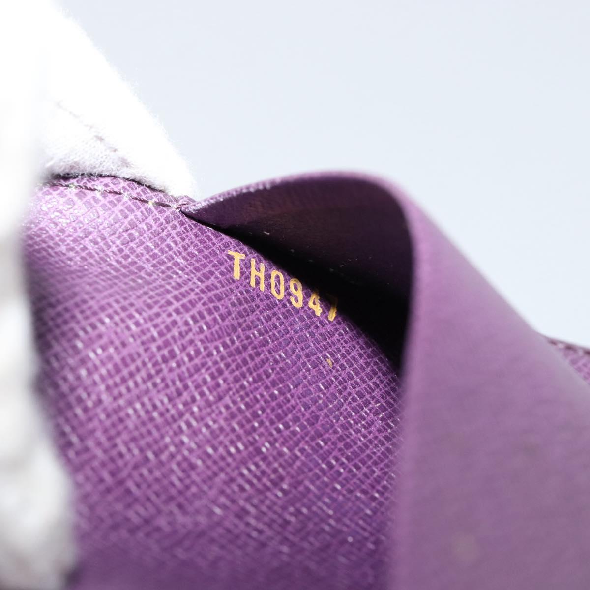 LOUIS VUITTON Epi Agenda Mini Day Planner Cover Yellow R20059 Auth 152242