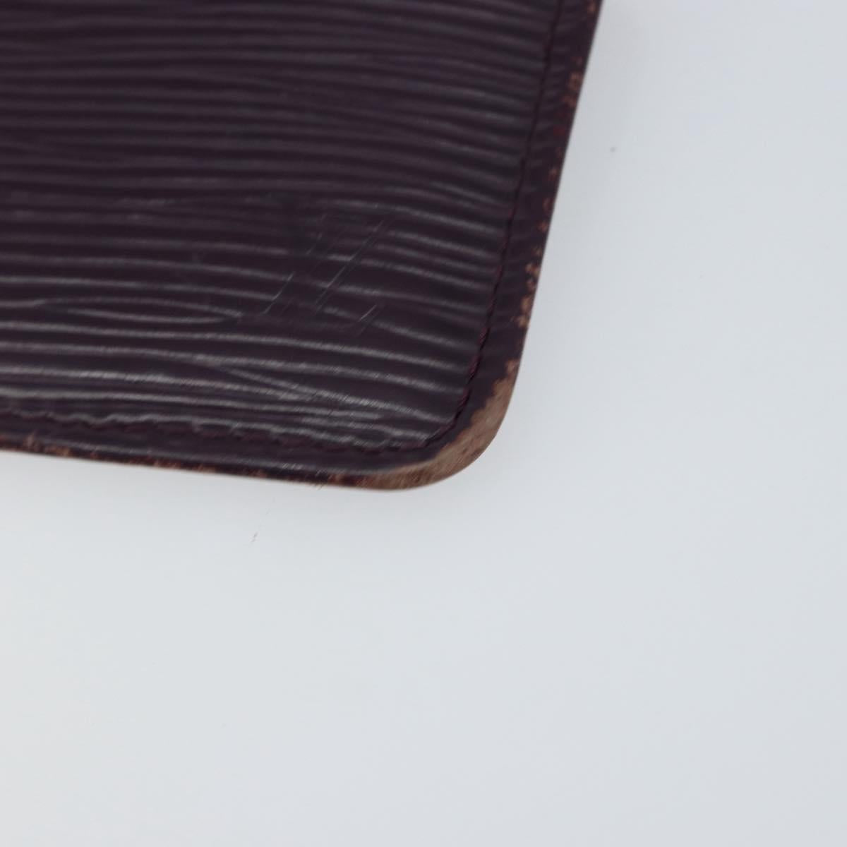 LOUIS VUITTON Epi Pochette Cles NM Coin Purse Purple M6660K LV Auth 152249