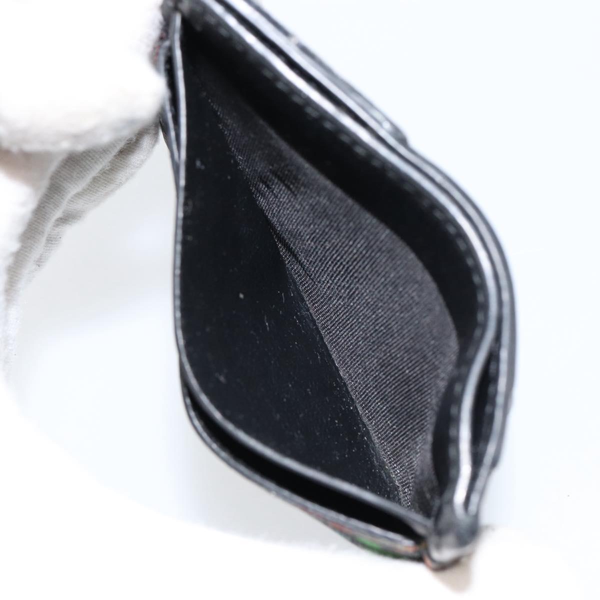 GUCCI GG Psychedelic Card Case Black 601098 Auth 152252